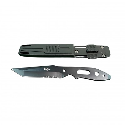 Fox Outdoor Kompakt EDC Taktik Bıçak - Çok Amaçlı Kılıf ve Tanto Namlu