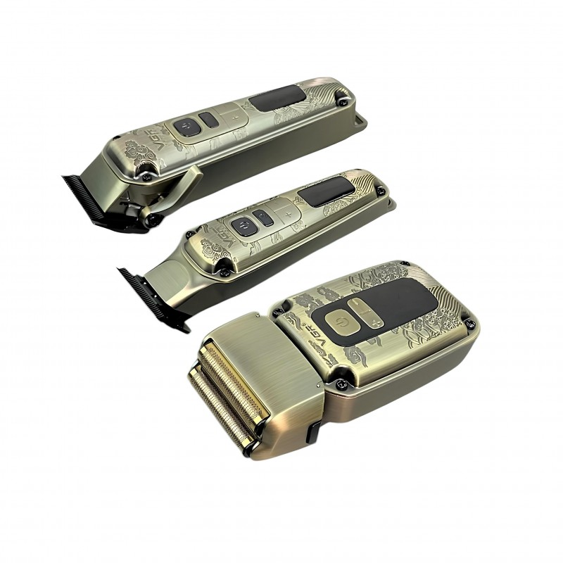 VGR V-642 Professional Barber Combo: 3'lü Profesyonel Erkek Bakım Seti