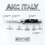 Maniago İtalya Üretimi AKC Stiletto Koleksiyonluk Bıçak