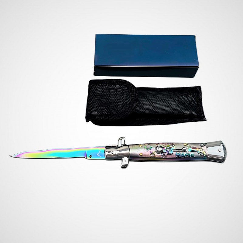 Kalitelial.com AKC Mafia İtalyan Stiletto Rainbow Hemen Sipariş