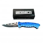 Lanmark M308 Mavi Taktik Katlanabilir Av Çakısı 21 cm kalitelial.com