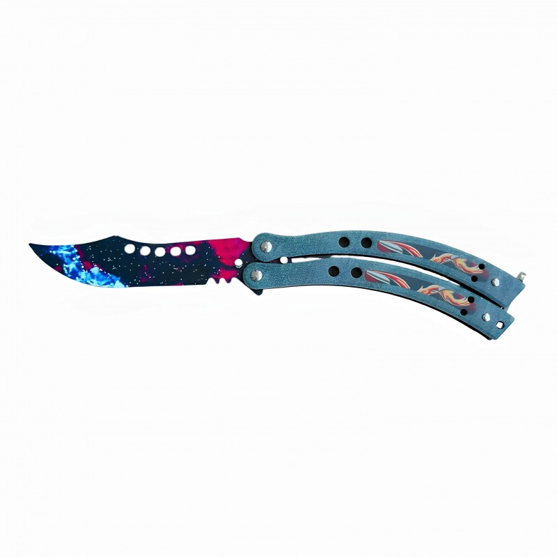 Galaxy Tasarım Eğitim Kelebek Bıçağı – Balisong Antrenman Aleti