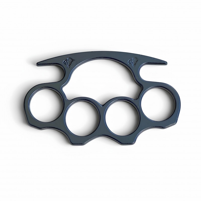 Mat Siyah Kuş Figürlü Çelik Muşta - Premium Koleksiyonluk Muşta Serisi