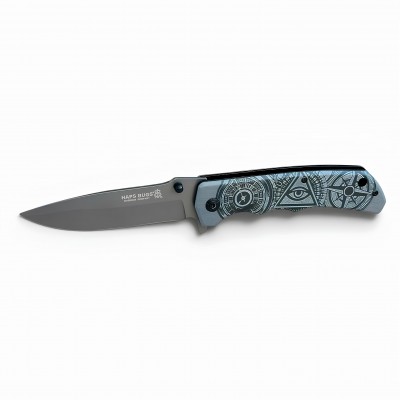 Haps Bugs Outdoor Company | Özel Seri Pusula ve Göz İşlemeli Katlanır Çakı
