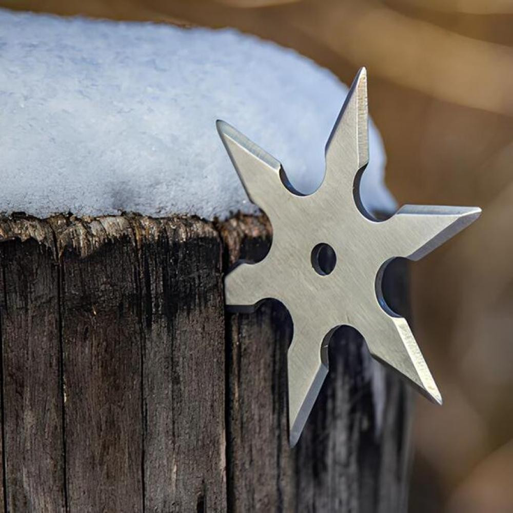 Beşli Ninja Yıldızı Takımı -  Özel Tasarım Bıçaklar Kategorisi