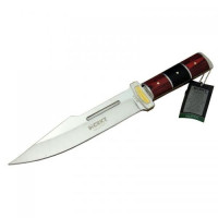 Crkt Kırmızı Siyah Ahşap Kabzalı Av Bıçağı -  Av Bıçakları Kategorisi
