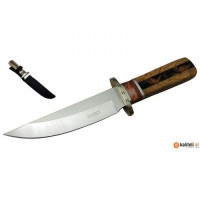 Lanmark Ahşap Kabzalı Avcı Bıçağı -  Özel Bıçaklar Kategorisi