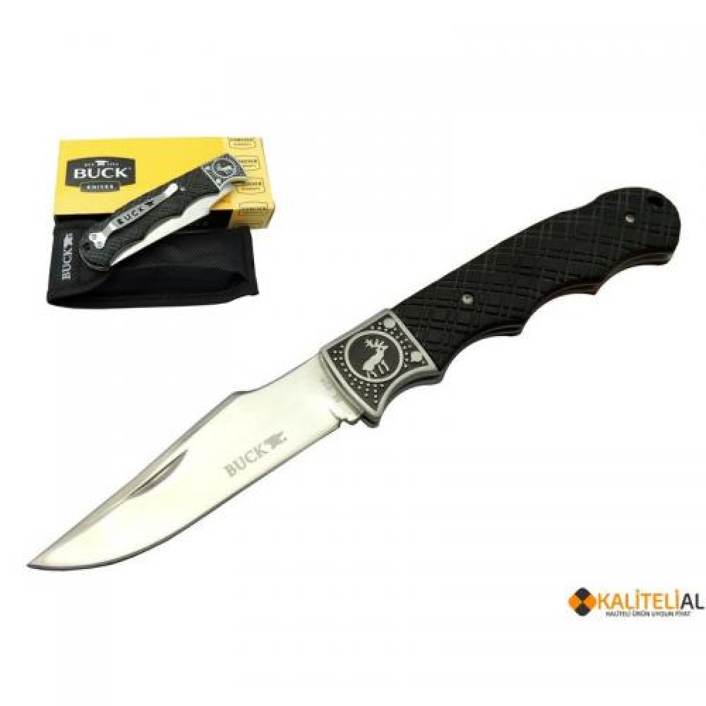 Buck Geyik Işlemeli Çakı