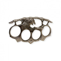 Gümüş Renk Kartal Muşta -  Özel Tasarım Bıçaklar Kategorisi