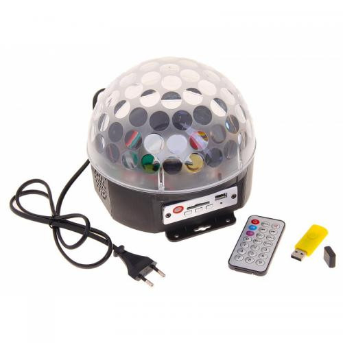 Bluetooth Özellikli Kumandalı Lazer Işıklı Disko Topu