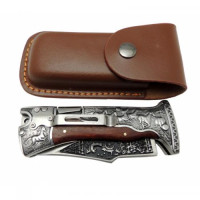 Columbia Kabartmalı At Desenli Av Çakısı -  Çakılar Kategorisi