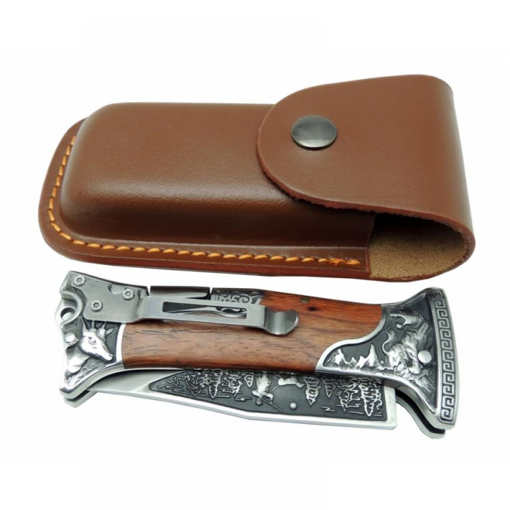 Columbia Kabartmalı Geyik Desenli Av Çakısı -  Çakılar Kategorisi