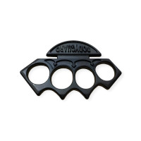 Köşeli Siyah Bodyguard Muşta -  Özel Tasarım Bıçaklar Kategorisi