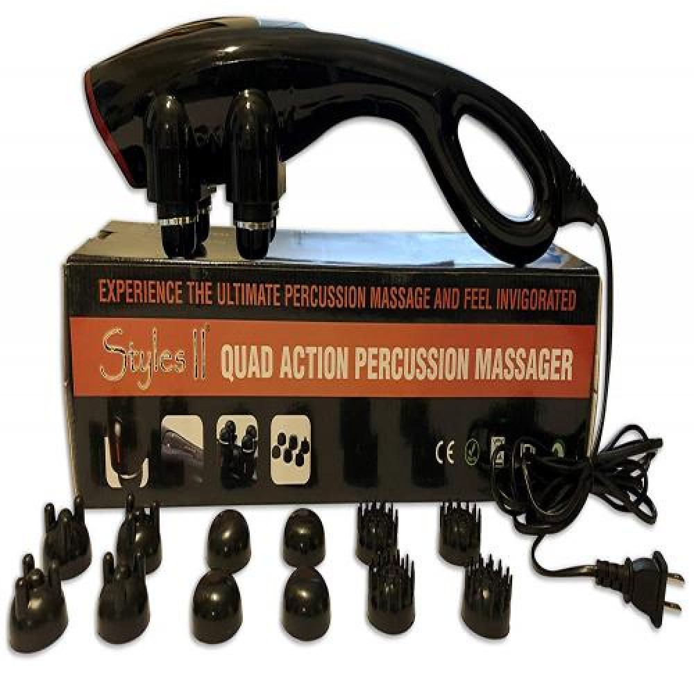 Nordmende Profesyonel 4 Başlıklı Boyun Bel Sırt Omuz Bacak Masaj Aleti