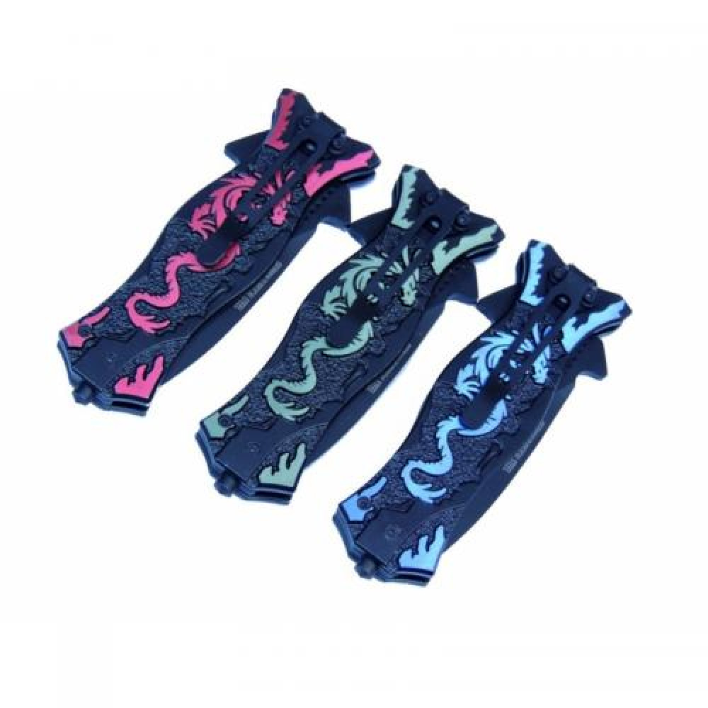 Parmaklı Renkli Çakı  -  Çakılar Kategorisi