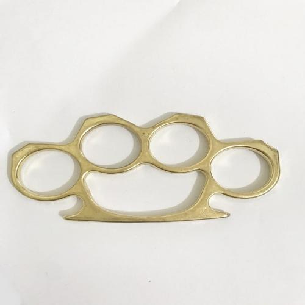 Düz Muşta Sarı -  Özel Tasarım Bıçaklar Kategorisi