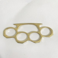 Düz Muşta Sarı -  Özel Tasarım Bıçaklar Kategorisi