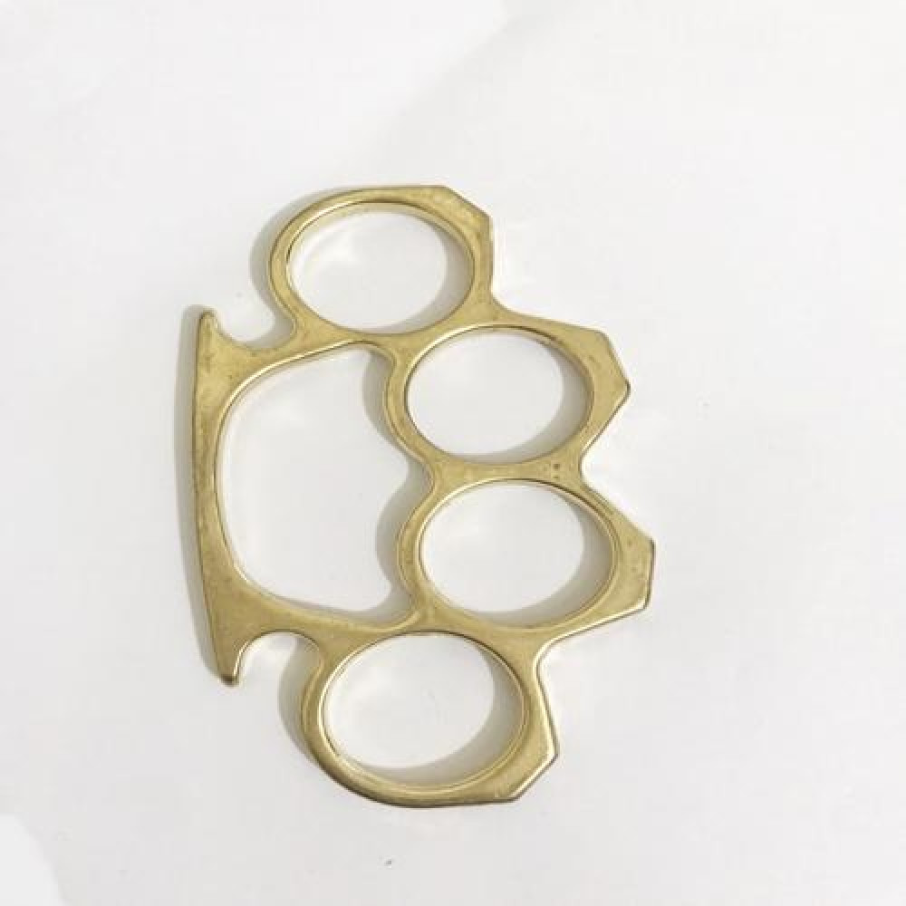 Düz Muşta Sarı -  Özel Tasarım Bıçaklar Kategorisi