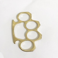 Düz Muşta Sarı -  Özel Tasarım Bıçaklar Kategorisi