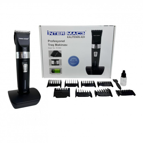 Inter Mac 3 TC 5000 Profesyonel Tıraş Seti