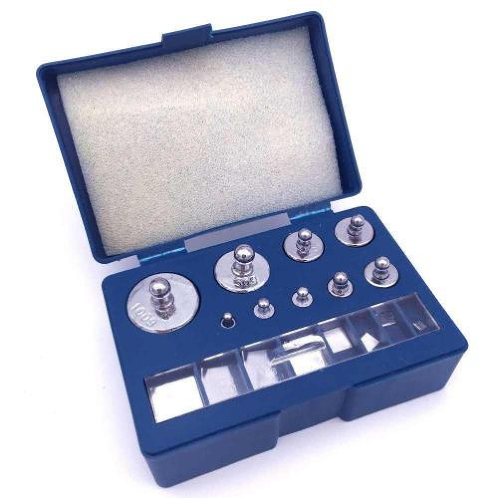 Mini Hassas Kalibrasyon Ağırlık Seti Gram Ölçeği