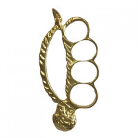 İskelet Muşta Altın Sarı -  Özel Tasarım Bıçaklar Kategorisi