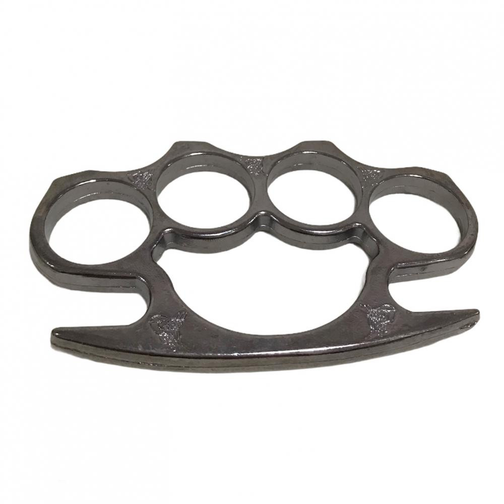 Tuğra Figürlü Çelik Muşta Gri -  Özel Tasarım Bıçaklar Kategorisi