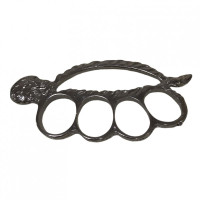 Çelik İskelet Muşta Gri -  Özel Tasarım Bıçaklar Kategorisi