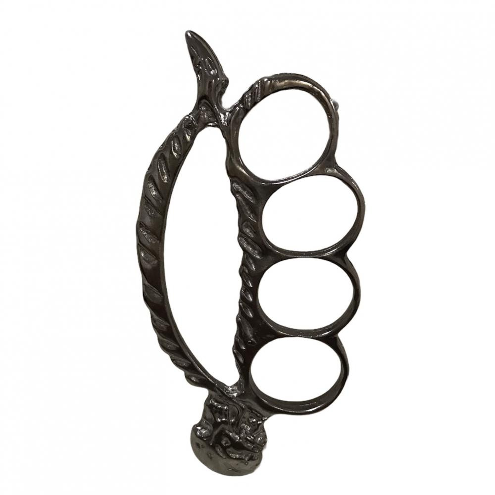 Çelik İskelet Muşta Gri -  Özel Tasarım Bıçaklar Kategorisi