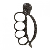 Çelik İskelet Muşta Gri -  Özel Tasarım Bıçaklar Kategorisi