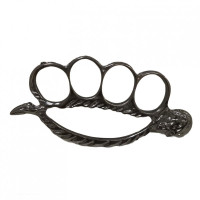 Çelik İskelet Muşta Gri -  Özel Tasarım Bıçaklar Kategorisi