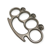 Gri Renk Kuru Kafa Muşta - Çelik Muşta Modelleri