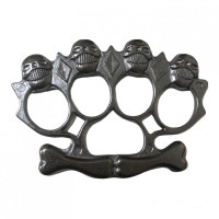 İskelet Muşta Gri -  Özel Tasarım Bıçaklar Kategorisi