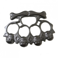 İskelet Muşta Gri -  Özel Tasarım Bıçaklar Kategorisi