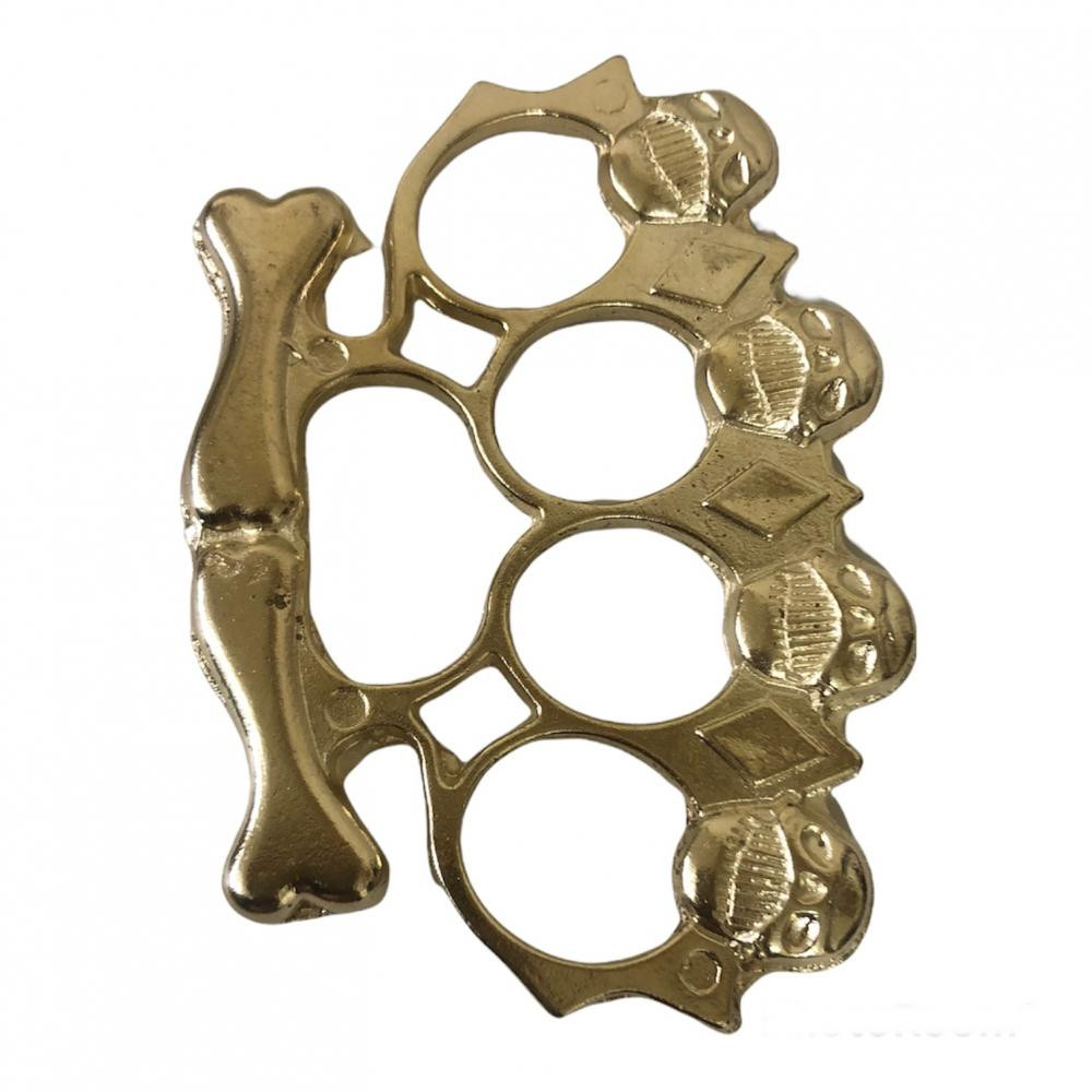 İskelet Muşta Altın -  Özel Tasarım Bıçaklar Kategorisi