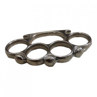 Topuzlu Düz Muşta Gri -  Özel Tasarım Bıçaklar Kategorisi