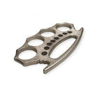 Gümüş Metal Delikli Muşta İşçilik Detayı