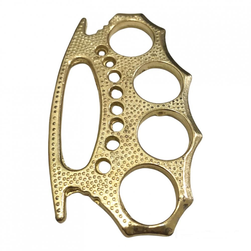 Delikli Yüzük Muşta Altın Rengi