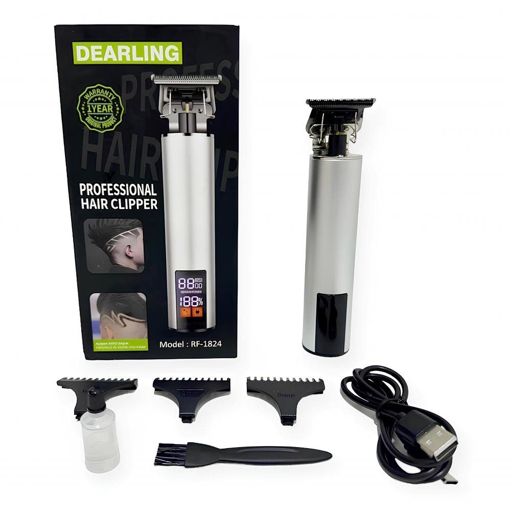 Dearlıng Rf-1824 3 Modlu Dijital Ekranlı Şarjlı Saç Sakal Tıraş Makinesi