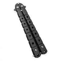 22 cm siyah çelik kelebek bıçak modelleri hemen al