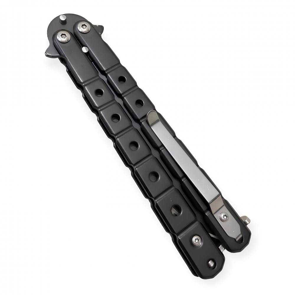 Siyah kelebek bıçak orijinal ürün kalitelial