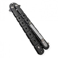 Siyah kelebek bıçak orijinal ürün kalitelial