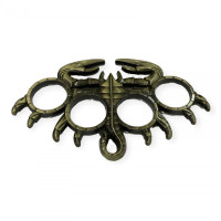 Akrep Desenli Çelik Muşta -  Özel Tasarım Bıçaklar Kategorisi