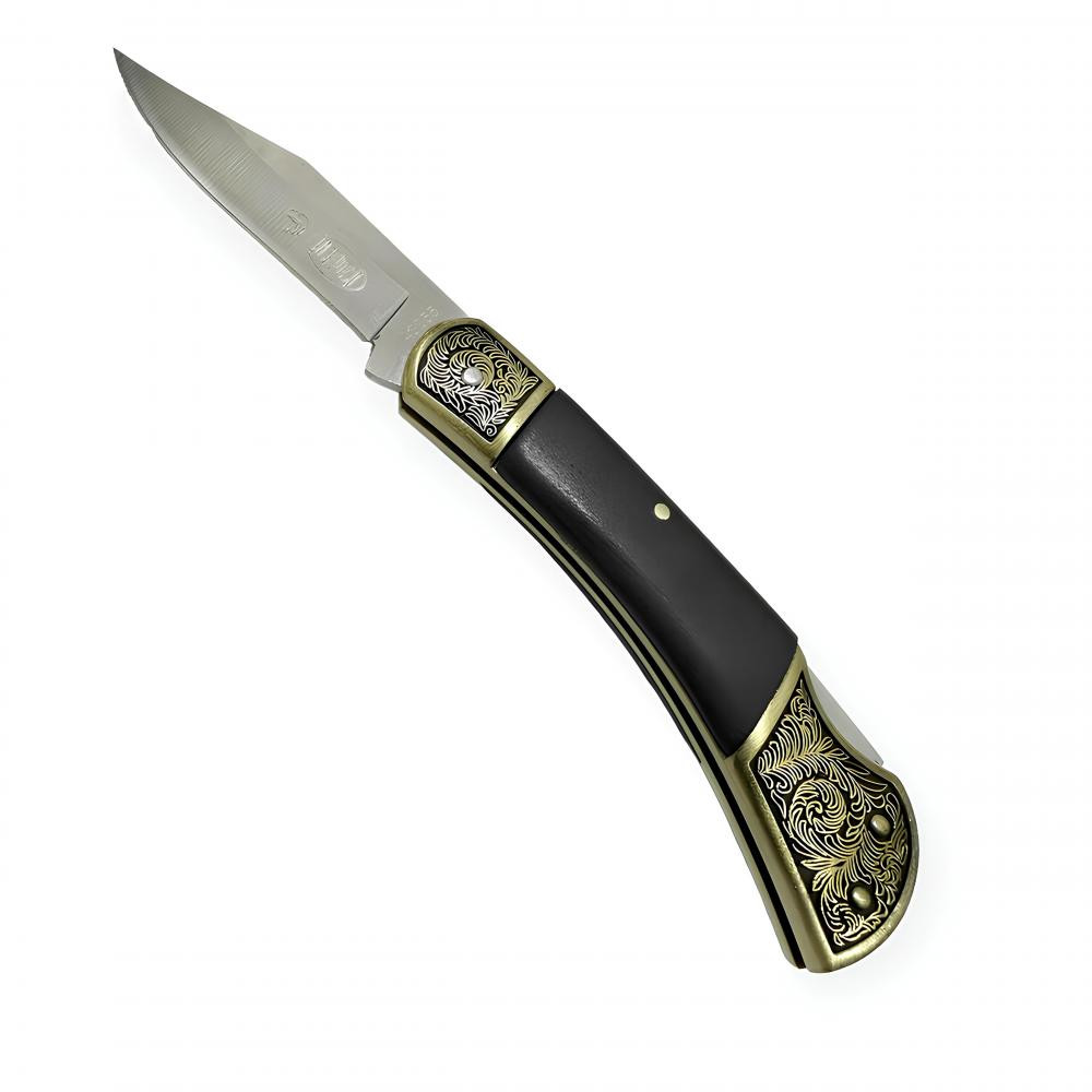 retro ahşap saplı katlanabilir çakı