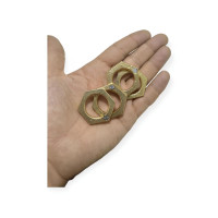  Gold Rengi Katlanabilir Muşta -  Özel Tasarım Bıçaklar Kategorisi