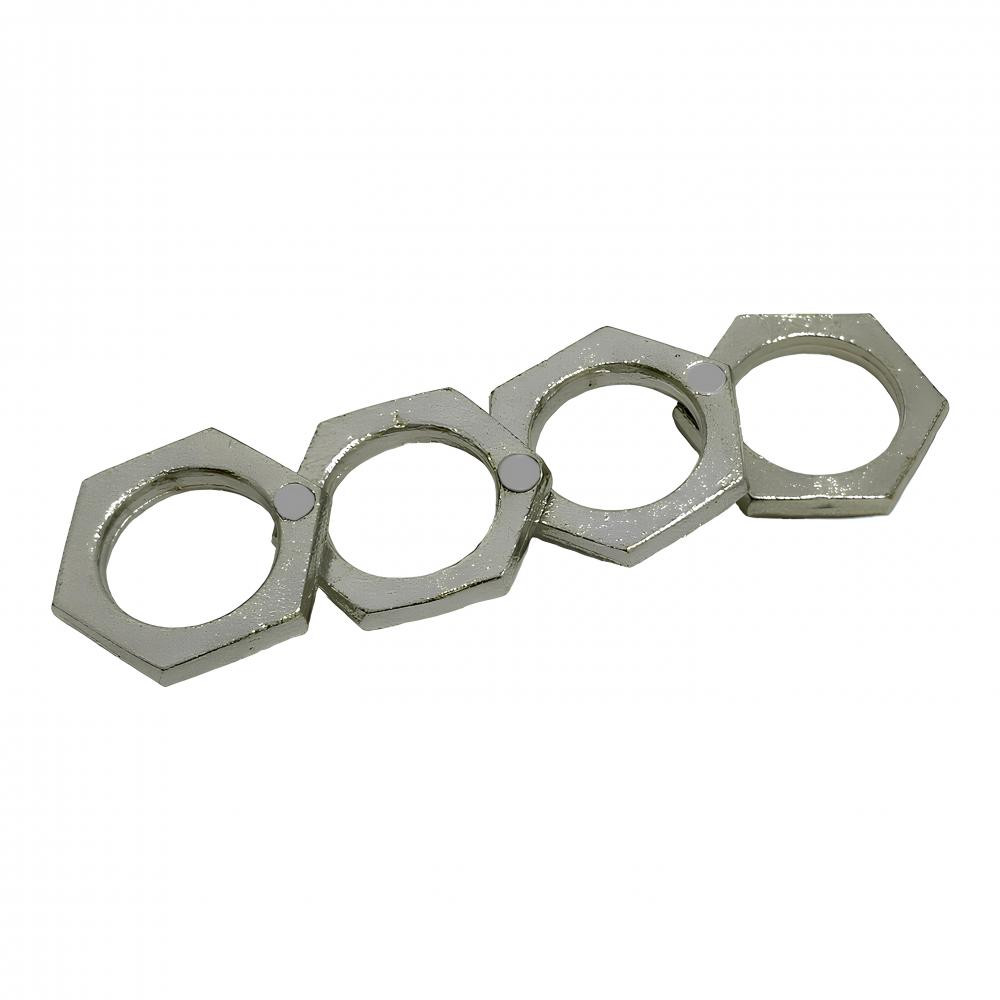 Gümüş Rengi Katlanabilir Muşta