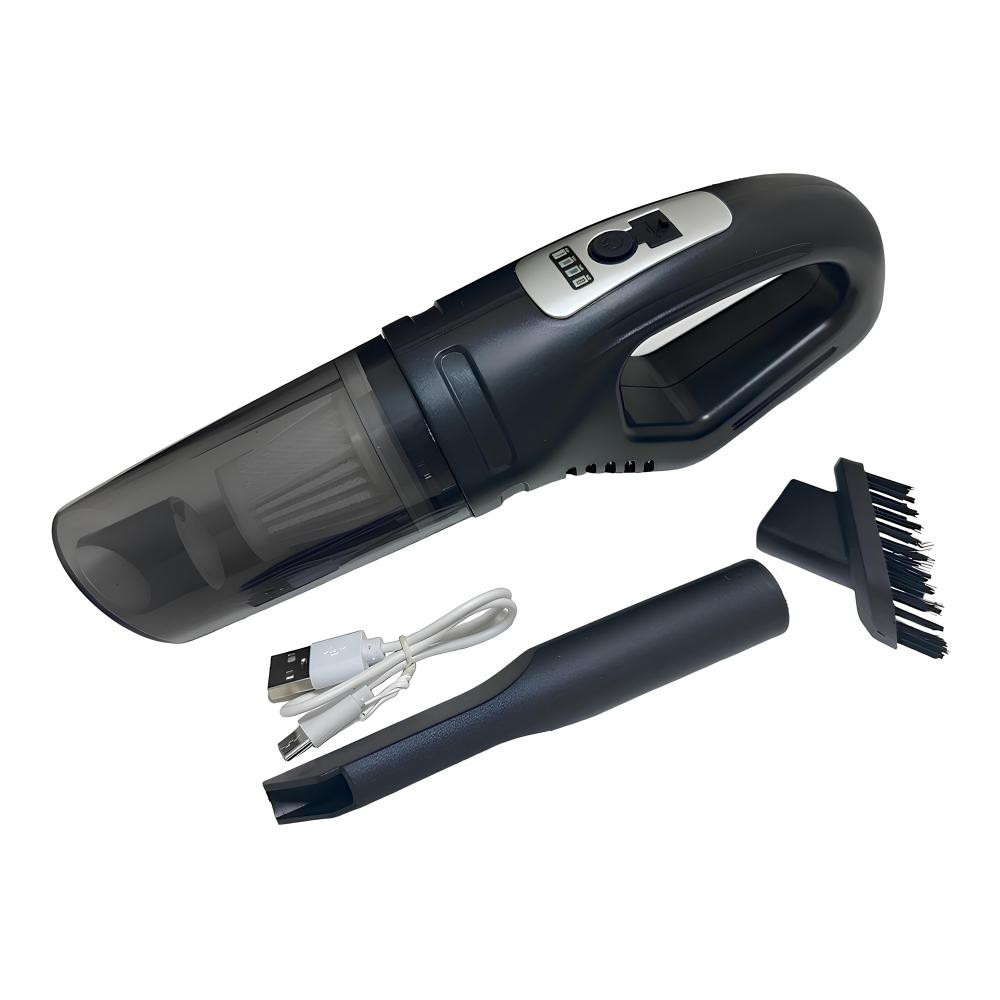 Şarjlı Mini El Süpürgesi - Araç ve Ev için Kompakt ve Güçlü Temizlik Cihazı