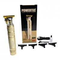Powertec TR-345 şarjlı ense, favori ve sakal tıraş makinesi ön görünüm