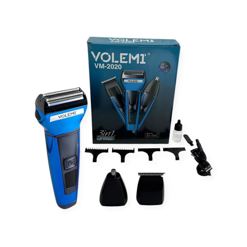 Volemi 3 Başlıklı Şarjlı Tıraş Makinesi