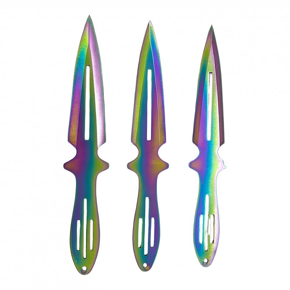 Rainbow Ronin fırlatma bıçağı yakın çekim gövde detayları